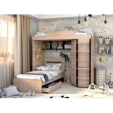 Loft bed Ajax 1932x935x1750 mm